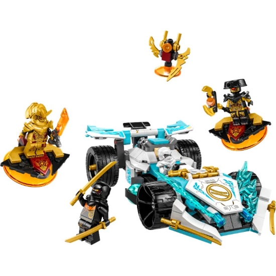 Slika LEGO® NINJAGO® 71791 Trkaći auto moćnog zmajskog Zanea za spinjitzu