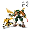 Slika LEGO® NINJAGO® 71794 Roboti Lloyda i Arina u timu ninja