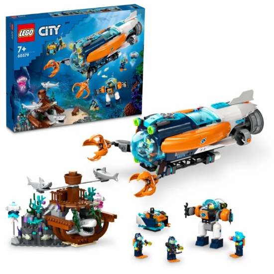 Slika LEGO® CITY 60379 Podmornica za istraživanje morskih dubina