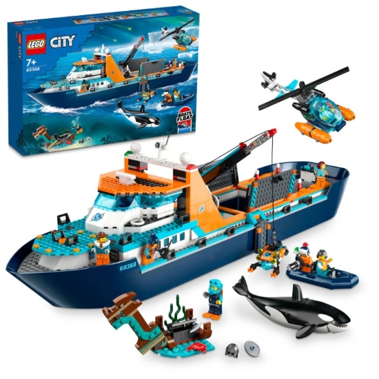 Slika LEGO® CITY 60368 Brod za istraživanje Arktika