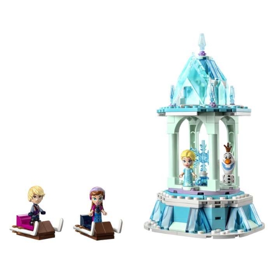 Slika LEGO® DISNEY PRINCESS™ 43218 Anin i Elzin magični vrtuljak