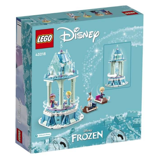 Slika LEGO® DISNEY PRINCESS™ 43218 Anin i Elzin magični vrtuljak