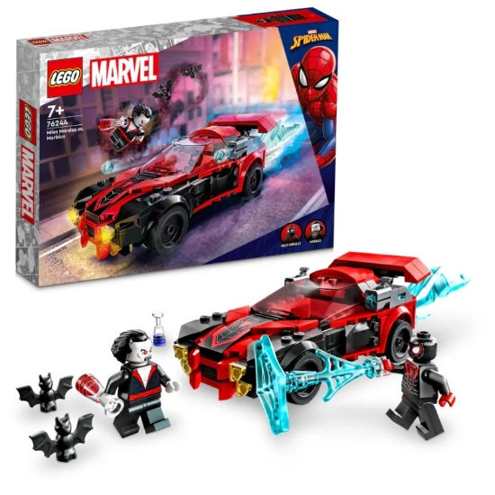 Slika LEGO® SUPER HEROES 76244 Miles Morales protiv Morbiusa