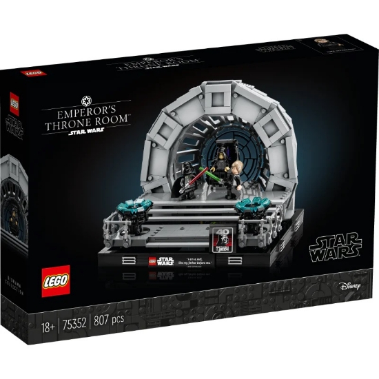 Slika LEGO® STAR WARS™ 75352 Diorama prijestolne dvorane cara™