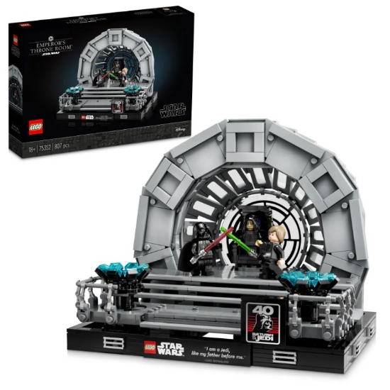 Slika LEGO® STAR WARS™ 75352 Diorama prijestolne dvorane cara™