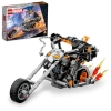 Slika LEGO® SUPER HEROES 76245 Ghost Riderova mehanika i motocikl