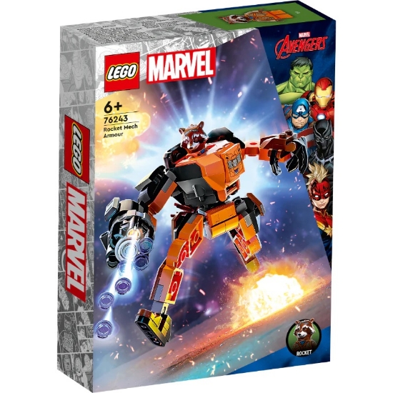 Slika LEGO® SUPER HEROES 76243 Rocketov mehanički oklop