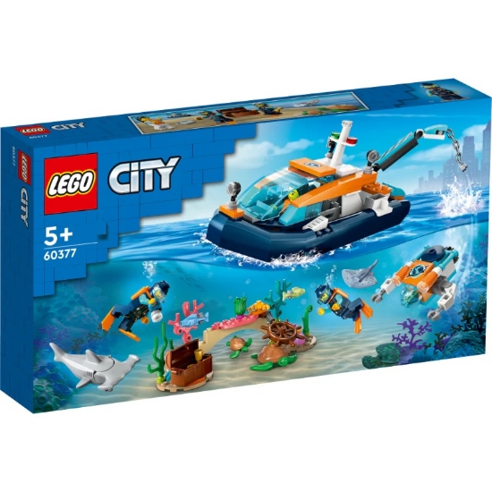 Slika LEGO® CITY 60377 Plovilo za istraživanje podmorja