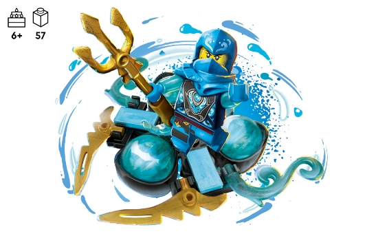 Slika LEGO® NINJAGO® 71778 Nyas Dragon power-Spinjitzu-Drift