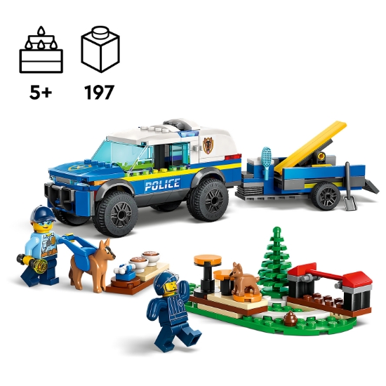 Slika LEGO® CITY 60369 Dresura policijskog psa