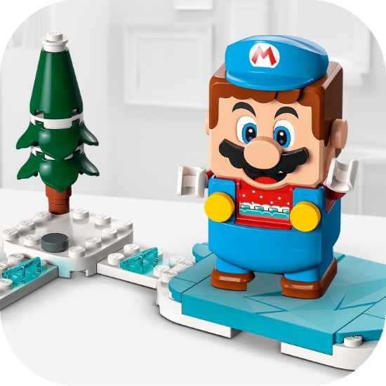 Slika LEGO® SUPER MARIO™ 71415 Ice Mario i Zamrznuti svijet – proširena staza