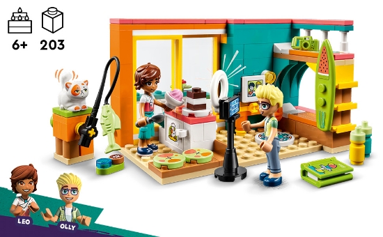 Slika LEGO® FRIENDS 41754 Leova soba