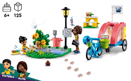 Slika LEGO® FRIENDS 41738 Bicikl s prikolicom za pse