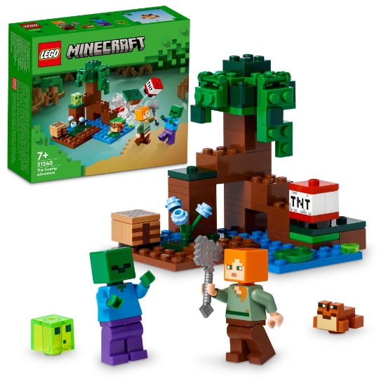 Slika LEGO® MINECRAFT® 21240 Pustolovina u močvari