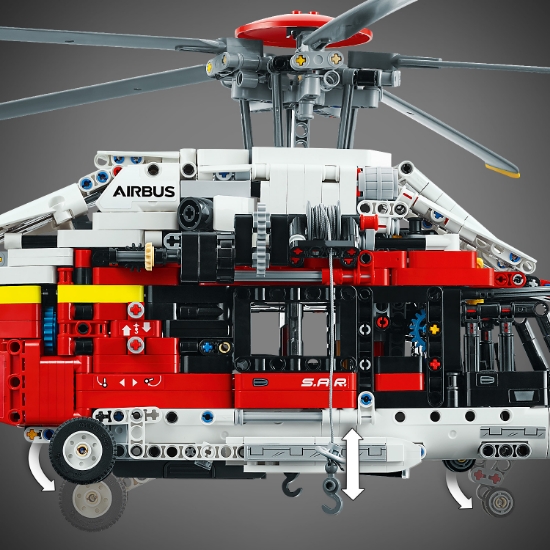 Slika LEGO® TECHNIC™ 42145 Spasilački helikopter Airbus H175