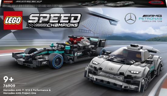 Slika LEGO® SPEED CHAMPIONS 76909 Mercedes-AMG F1 W12 E Performance i Mercedes-AMG Project One