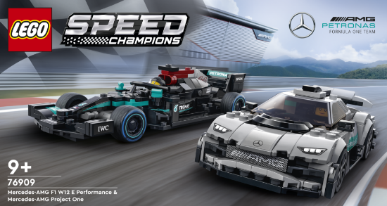 Slika LEGO® SPEED CHAMPIONS 76909 Mercedes-AMG F1 W12 E Performance i Mercedes-AMG Project One