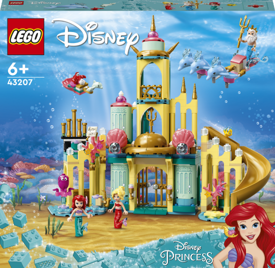 Slika LEGO® DISNEY PRINCESS™ 43207 Arielina podvodna palača