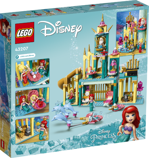 Slika LEGO® DISNEY PRINCESS™ 43207 Arielina podvodna palača