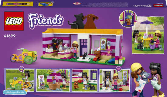 Slika LEGO® FRIENDS 41699 Kafić za usvajanje ljubimaca