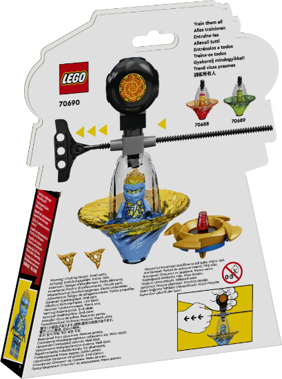 Slika LEGO® NINJAGO® 70690 Jay na treningu spinjitzua za ninje