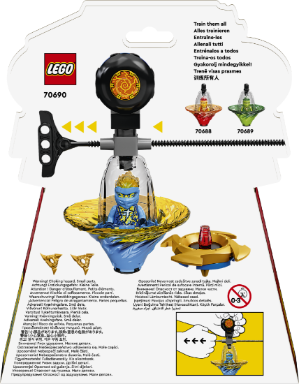 Slika LEGO® NINJAGO® 70690 Jay na treningu spinjitzua za ninje