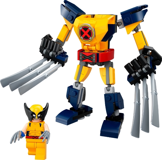 Slika LEGO® SUPER HEROES 76202 Mehanički oklop Wolverinea