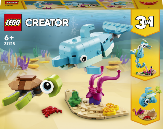 Slika LEGO® CREATOR 31128 Dupin i kornjača