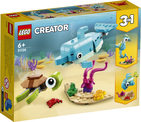 Slika LEGO® CREATOR 31128 Dupin i kornjača