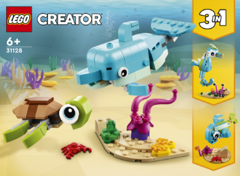 Slika LEGO® CREATOR 31128 Dupin i kornjača