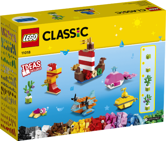 Slika LEGO® CLASSIC 11018 Kreativna zabava u oceanu