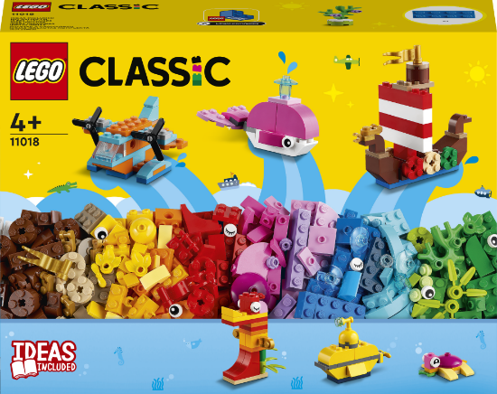 Slika LEGO® CLASSIC 11018 Kreativna zabava u oceanu