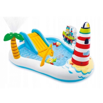 Slika Zabavni bazen s toboganom za djecu na napuhavanje INTEX 