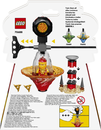 Slika LEGO® NINJAGO® 70688 Kai na treningu spinjitzua za ninje