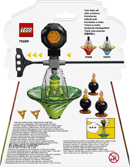 Slika LEGO® NINJAGO® 70689 Lloyd na treningu spinjitzua za ninje