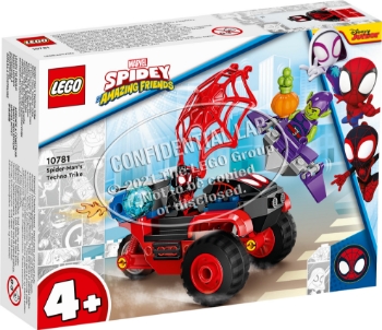 Slika LEGO® SPIDEY 10781 Miles Morales: Spider-Manova staza