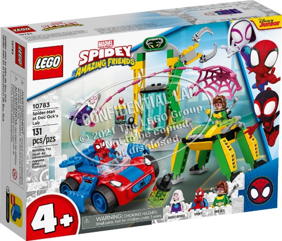 Slika LEGO® SPIDEY 10783 Spider-Man u laboratoriju Doc Ocka