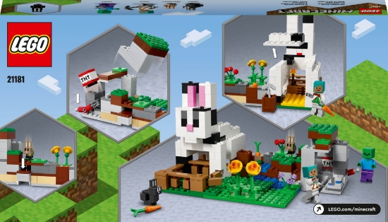 Slika LEGO® MINECRAFT® 21181 Zečje imanje