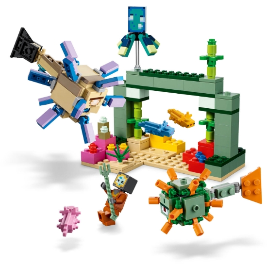 Slika LEGO® MINECRAFT® 21180 Bitka čuvara