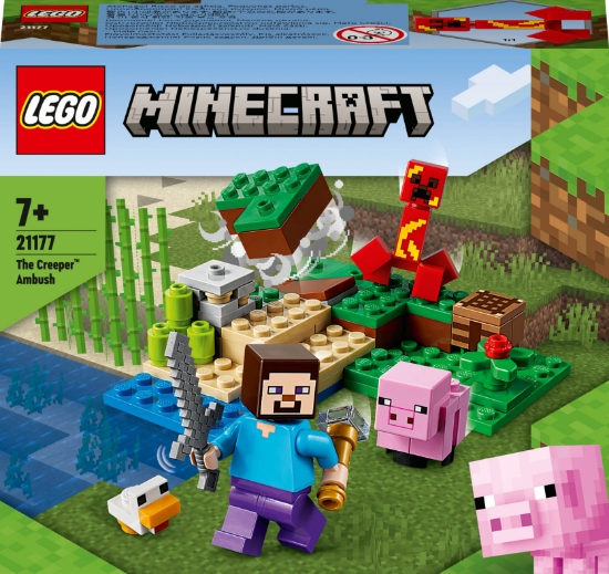 Slika LEGO® MINECRAFT® 21177 Zasjeda Creepera