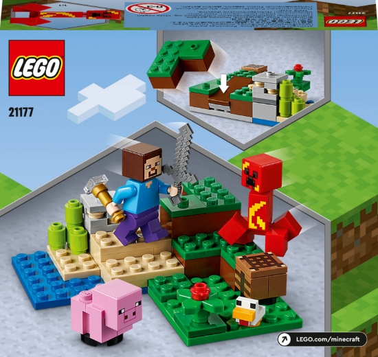 Slika LEGO® MINECRAFT® 21177 Zasjeda Creepera