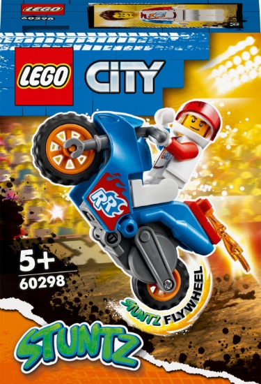 Slika LEGO® CITY 60298 Raketni motocikl za vratolomije