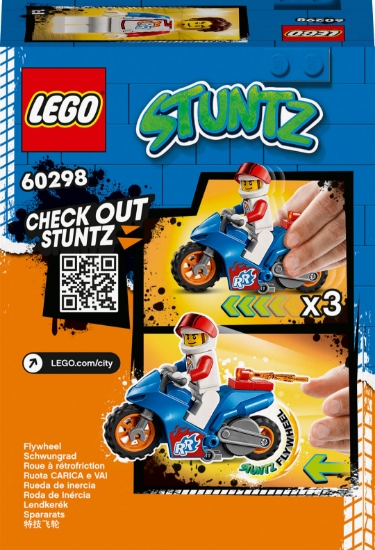 Slika LEGO® CITY 60298 Raketni motocikl za vratolomije