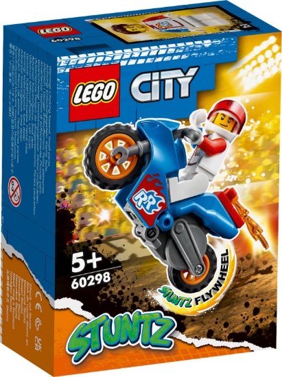 Slika LEGO® CITY 60298 Raketni motocikl za vratolomije