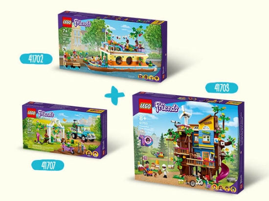 Slika LEGO® FRIENDS 41702 Riječni brod za stanovanje