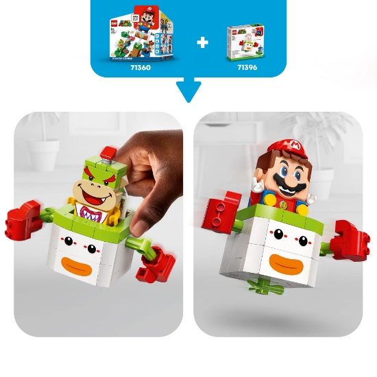 Slika LEGO® SUPER MARIO™ 71396 Clown Car Bowsera Jr. – komplet za proširenje