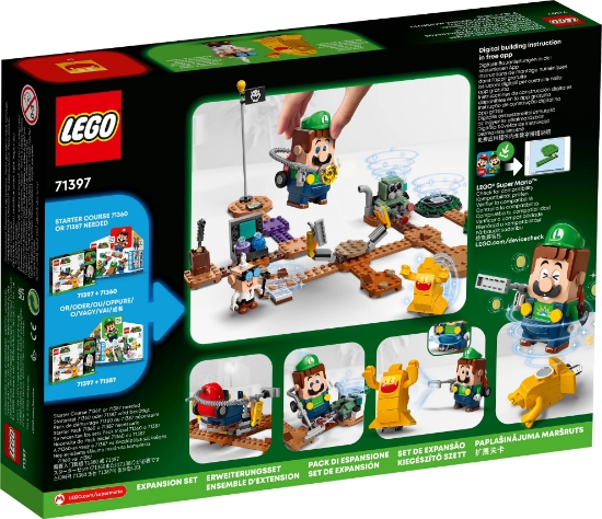 Slika LEGO® SUPER MARIO™ 71397 Luigijeva vila: Poltergust