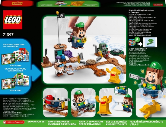 Slika LEGO® SUPER MARIO™ 71397 Luigijeva vila: Poltergust