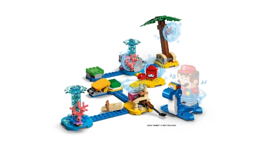 Slika LEGO® SUPER MARIO™ 71398 Dorriena plaža – komplet za proširenje