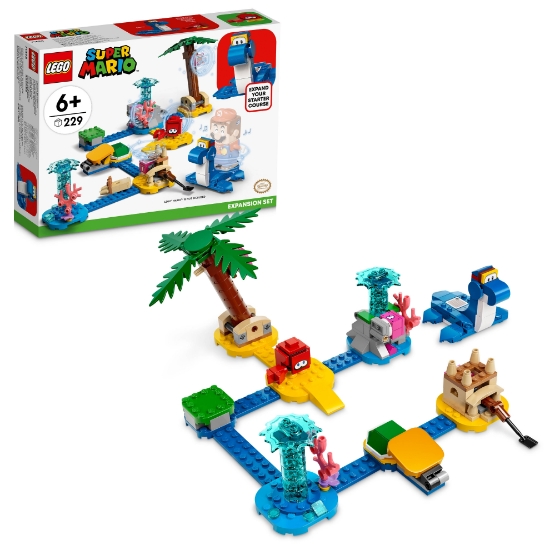 Slika LEGO® SUPER MARIO™ 71398 Dorriena plaža – komplet za proširenje